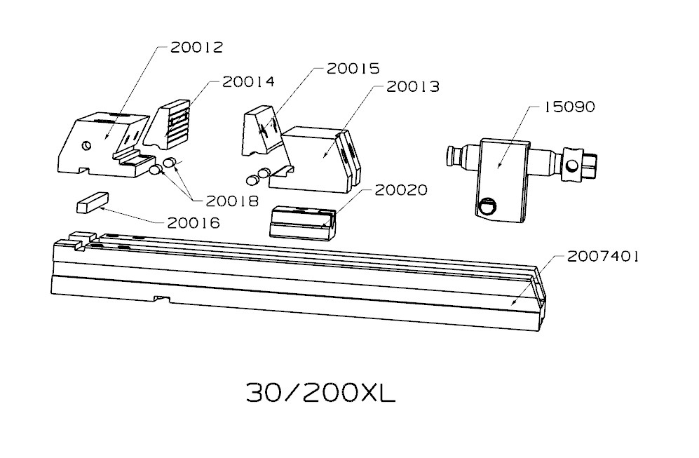 MORDAZA FORZA PERFECT NO GUIADA